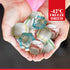 NORTHLANDZ Freeze Dried Candy, COATED MARSHMALLOW - 10 Bags